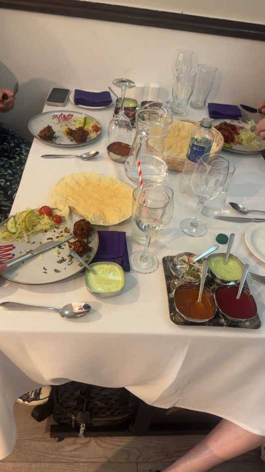 Our First Dreamscape Meal at Nirvana