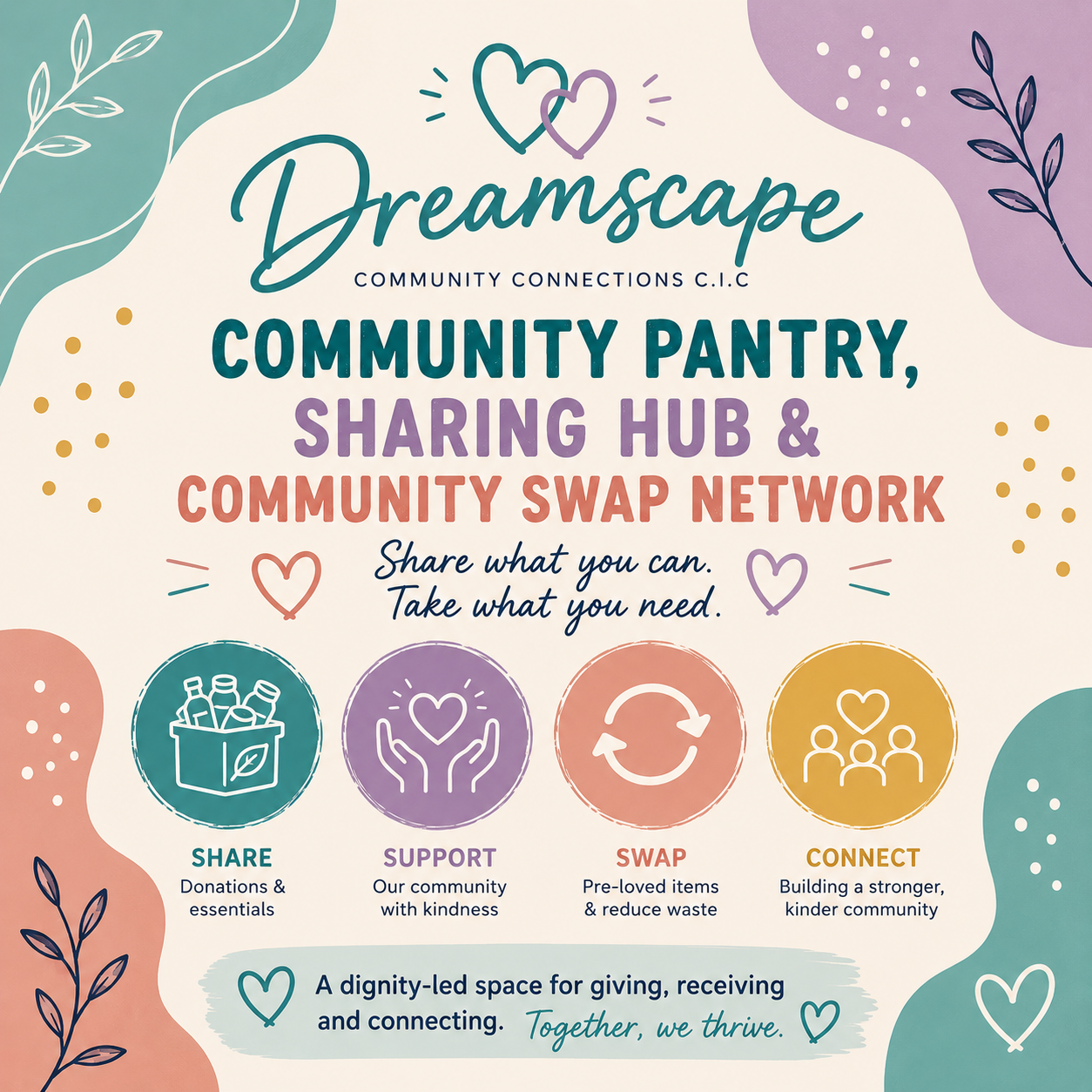 Community Support / Dreamscape Community Pantry