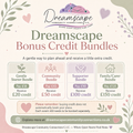 Dreamscape Bonus Credit Bundles