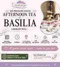 No-Pressure Lunch: Afternoon Tea at Basilia
