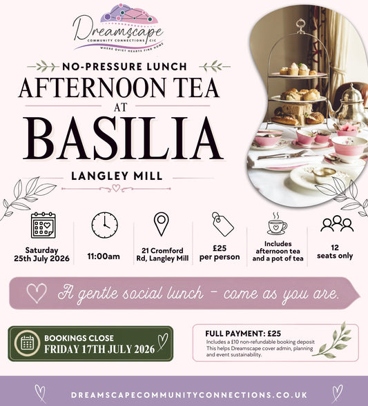 No-Pressure Lunch: Afternoon Tea at Basilia