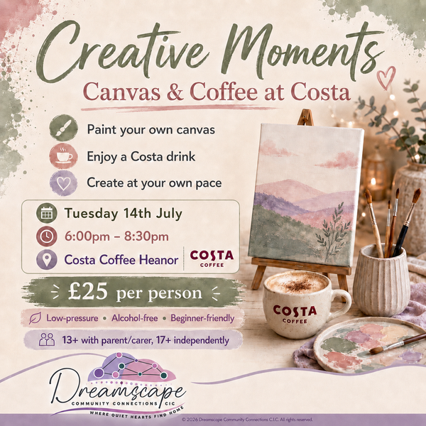 Creative Moments: Canvas & Coffee at Costa