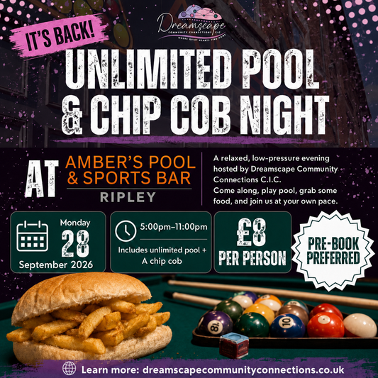 Unlimited Pool & Chip Butty Night at Amber’s